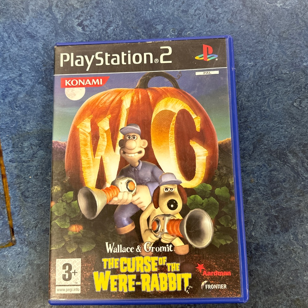 Sony PS2 Game Wallace and gromit the curse of the wererabbit Own4Less